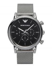 Emporio Armani AR1808 Classic Gents Stainless Steel Chronograph Watch