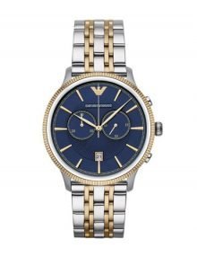 Emporio Armani AR1847 Classic Gents Stainless Steel Chronograph Watch