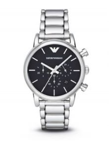 Emporio Armani AR1853 Classic Gents Stainless Steel Chronograph Watch
