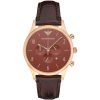 Emporio Armani AR1890 Classic Gents Rose Gold Plated Chronograph Watch