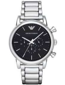 Emporio Armani AR1894 Classic Gents Stainless Steel Chronograph Watch