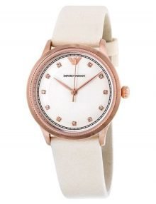 Emporio Armani AR1913 Dress Ladies Rose Gold Plated Watch