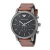 Emporio Armani AR1919 Dress Gents Black Ion Plated Chronograph Watch