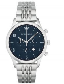 Emporio Armani AR1942 Dress Gents Stainless Steel Chronograph Watch