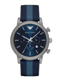 Emporio Armani AR1949 Dress Gents Stainless Steel Chronograph Watch