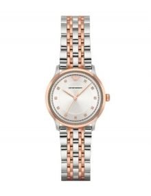 Emporio Armani AR1962 Dress Ladies Rose Gold Plated Watch
