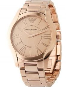 Emporio Armani AR2061 Classic Gents Rose Gold Plated Watch