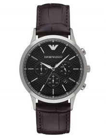 Emporio Armani AR2482 Dress Gents Stainless Steel Cronograph Watch