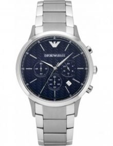 Emporio Armani AR2486 Dress Gents Stainless Steel Cronograph Watch