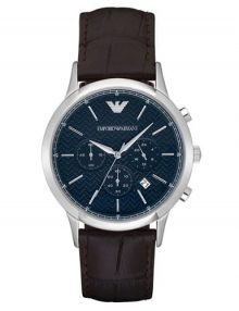 Emporio Armani AR2494 Classic Gents Stainless Steel Cronograph Watch