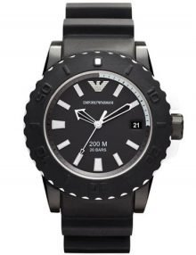 Emporio Armani AR5965 Sportivo Gents Black Ion Plated Watch