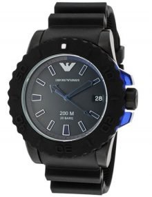 Emporio Armani AR5966 Sportivo Gents Black Ion Plated Watch