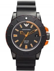 Emporio Armani AR5969 Sportivo Gents Black Ion Plated Watch