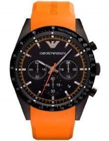 Emporio Armani AR5987 Sportivo Gents Black Ion Plated Cronograph Watch