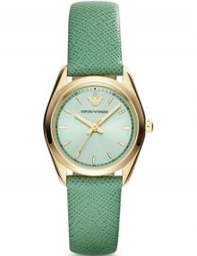 Emporio Armani AR6034 Sportivo Ladies Gold Plated Stainless Steel Watch