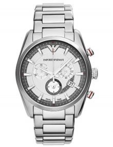 Emporio Armani AR6036 Sportivo Gents Stainless Steel Cronograph Watch