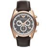 Emporio Armani AR6043 Sportivo Gents Rose Gold Plated Cronograph Watch