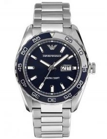 Emporio Armani AR6048 Sportivo Gents Stainless Steel Cronograph Watch
