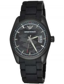 Emporio Armani AR6052 Sportivo Gents Black Ion Plated Watch