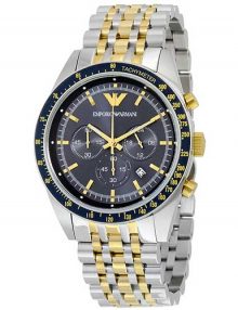 Emporio Armani AR6088 Sportivo Gents Stainless Steel Cronograph Watch