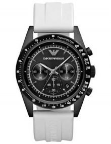 Emporio Armani AR6112 Sportivo Gents Black Ion Plated Cronograph Watch