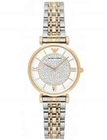Emporio Armani AR8031 Classic Ladies Gold Plated Stainless Steel Watch