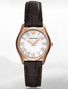 Emporio Armani AR9035L Classic Ladies Rose Gold Plated Watch