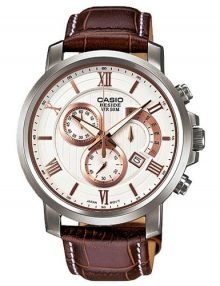 Casio BEM-507L-7A Beside Gents Stainless Steel Chronograph Watch