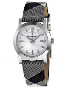 Burberry BU1386 Nova Check Ladies Stainless Steel Watch