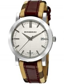 Burberry BU1389 Nova Check Ladies Stainless Steel Watch
