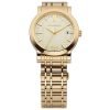 Burberry BU1393 Heritage Gents Gold Plated Stainless Steel Watch