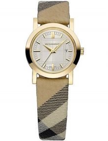 Burberry BU1399 Nova Check Ladies Stainless Steel Watch