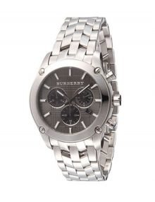 Burberry BU1850 Heritage Gents Stainless Steel Chronograph Watch