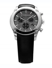 Burberry BU1855 Heritage Gents Stainless Steel Chronograph Watch