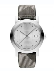Burberry BU1873 Shimmer Check Ladies Stainless Steel Watch