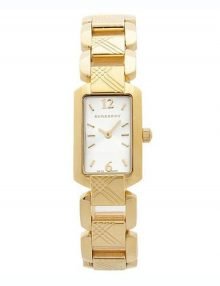 Burberry BU4213 Heritage Ladies Gold Plated Stainless Steel Watch