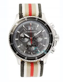 Burberry BU7601 Gents Stainless Steel Chronograph Watch