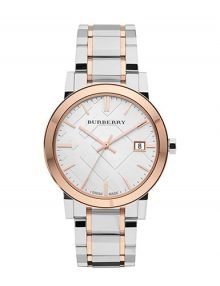 Burberry BU9006 Unisex Rose Gold Plated Watch