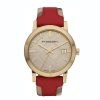 Burberry BU9017 Unisex Gold Plated Stainless Steel Watch