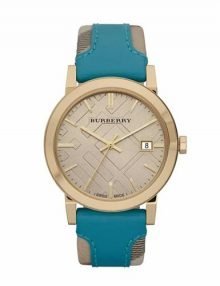 Burberry BU9018 Unisex Gold Plated Stainless Steel Watch