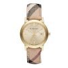 Burberry BU9026 The City Unisex Gold Plated Stainless Steel Watch