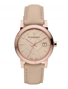 Burberry BU9109 Ladies Gold Plated Stainless Steel Watch