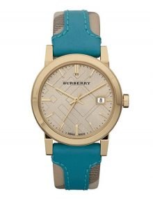 Burberry BU9112 Ladies Gold Plated Stainless Steel Watch