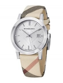 Burberry BU9113 Nova Check Ladies Stainless Steel Watch