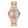 Burberry BU9126 The City Ladies Rose Gold Plated Watch