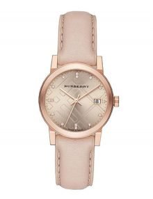 Burberry BU9131 The City Ladies Rose Gold Plated Watch