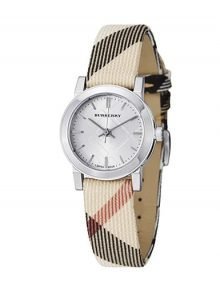 Burberry BU9212 Nova Check Ladies Stainless Steel Watch