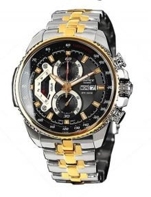 Casio EF-558SG-1AV Edifice Gents Gold Plated Stainless Steel Chronograph Watch