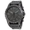Fossil JR1510 Nate Gents Black Ion Plated Chronograph Watch