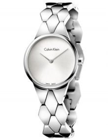 Calvin Klein K6E23146 Snake Ladies Stainless Steel Round Watch